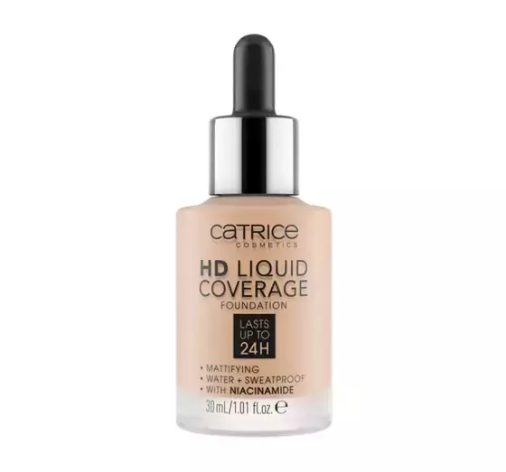 CATRICE HD LIQUID LIQUID COVERAGE FOUNDATION 030 SAND BEIGE 30ML