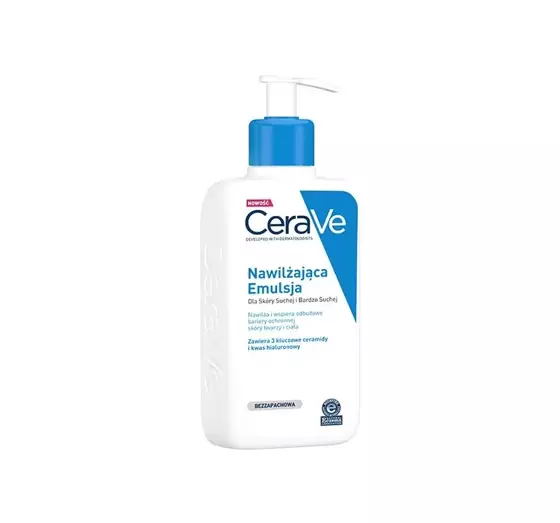 CERAVE MOISTURIZING EMULSION PREPARATION FOR DRY SKIN 236ML