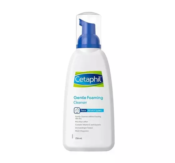 CETAPHIL GENTLE FACIAL FOAMING CLEANSER 236ML