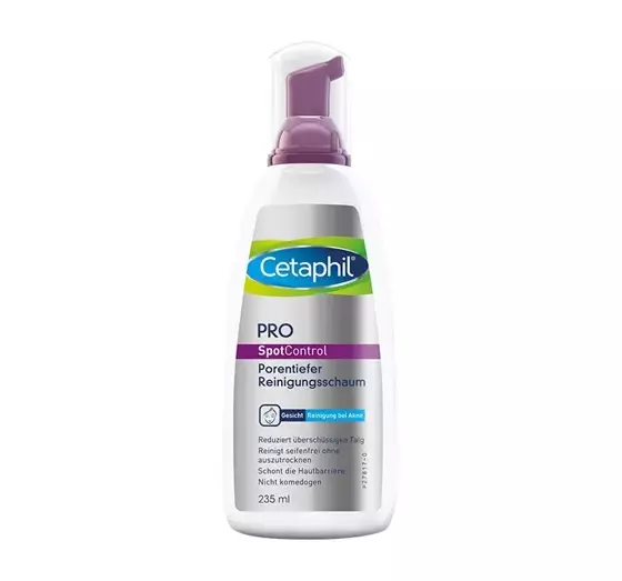 CETAPHIL PRO SPOTCONTROL FACE WASH FOAM 235ML