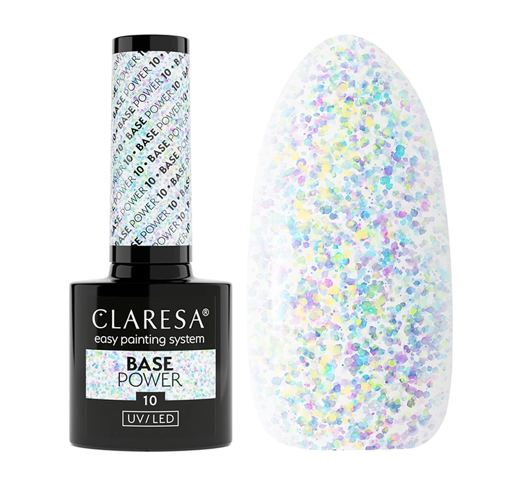 CLARESA BASE POWER UV/LED BASE COAT 10 5G