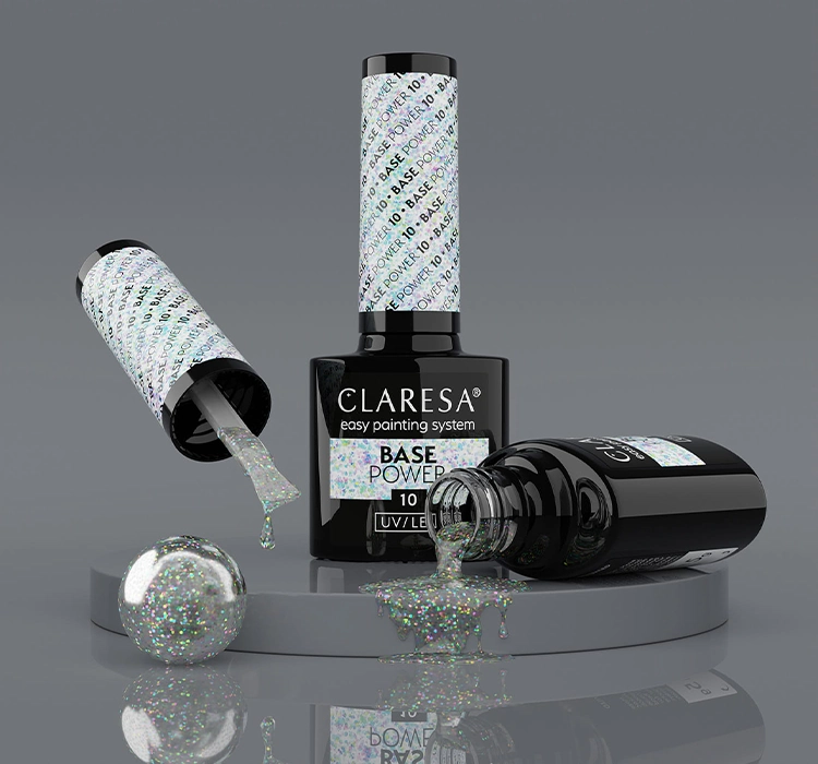 CLARESA BASE POWER UV/LED BASE COAT 10 5G