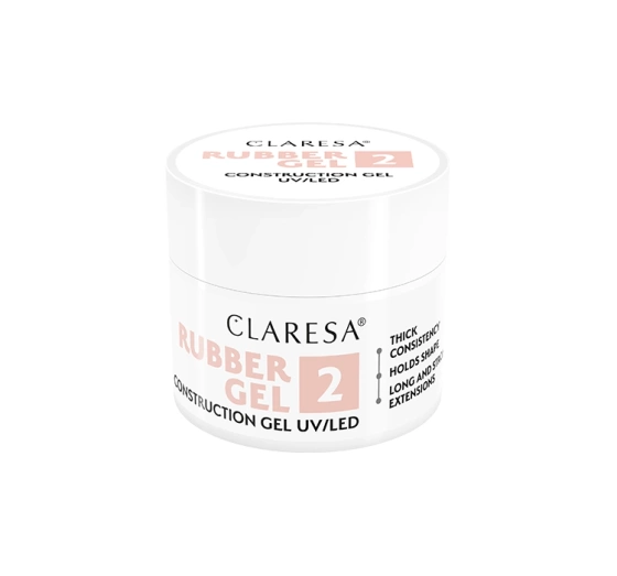 CLARESA RUBBER CONSTRUCTION GEL UV/LED 2 12G