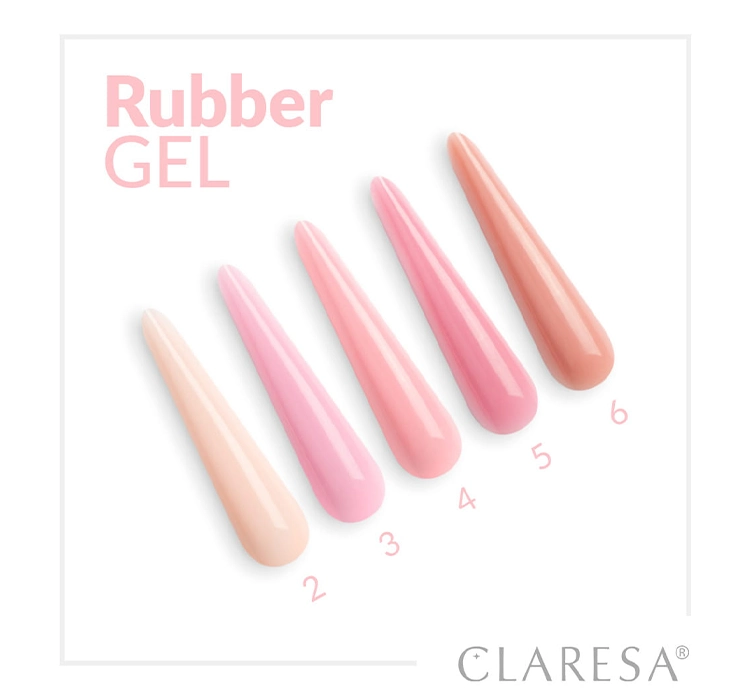 CLARESA RUBBER CONSTRUCTION GEL UV/LED 3 45G