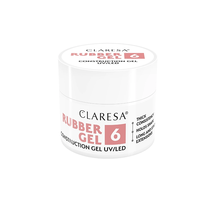 CLARESA RUBBER CONSTRUCTION GEL UV/LED 6 12G