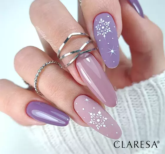 CLARESA SOAK OFF HYBRID NAIL POLISH WINTER WONDERLAND 2 5G