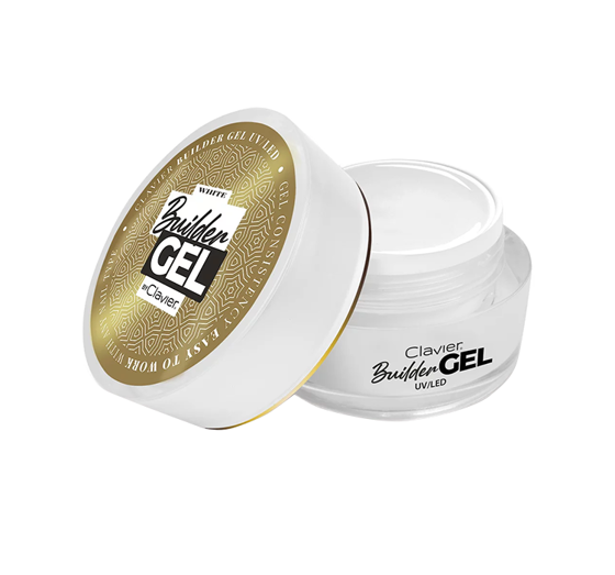 CLAVIER BUILDER GEL UV/LED WHITE 10G