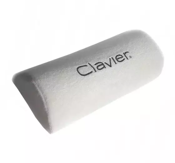 CLAVIER ROLLER PILLOW UNDER HAND FOR MANICURE FROTTE WHITE