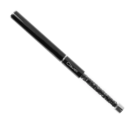 CLAVIER ROUND GEL BRUSH WITH BLACK ZIRCONIA SIZE 06