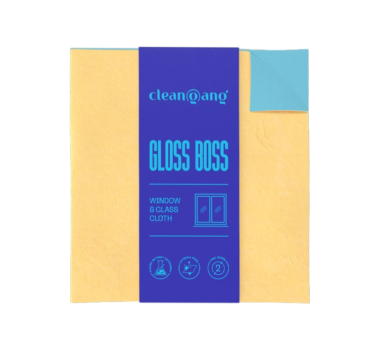 CLEANGANG GLOSS BOSS  WINDOWS AND GLASS CLOTH