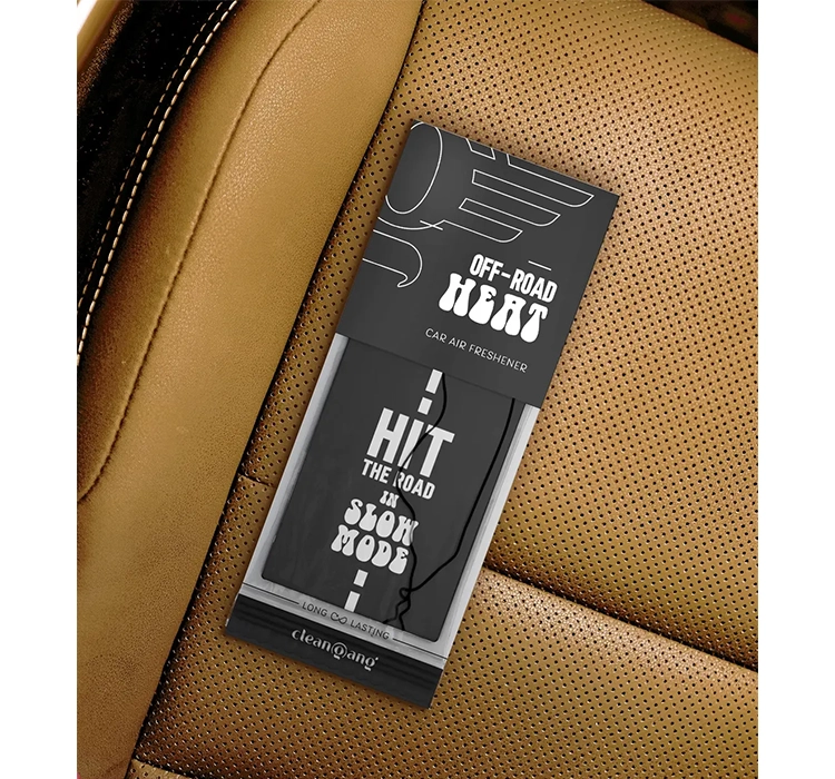 CLEANGANG MOTOVENTURE CAR FRAGRANCE CAR TAG OFF-ROAD HEAT 1 PC