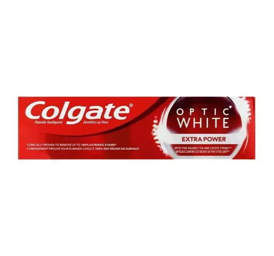 COLGATE OPTIC EXTRA POWER WHITE TOOTHPASTE 75ML