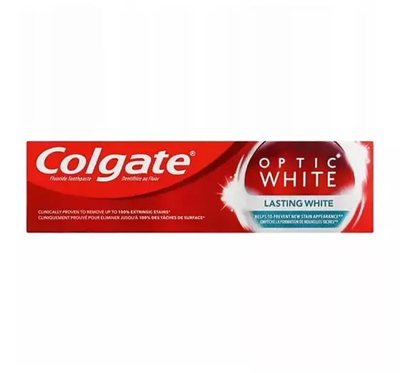 COLGATE OPTIC WHITE LASTING WHITE TOOTHPASTE 75ML