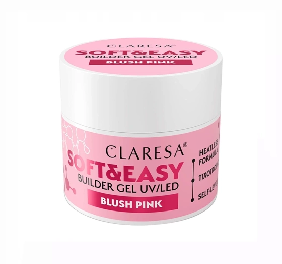 Claresa Soft & Easy builder gel Blush Pink 45g