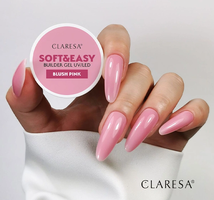 Claresa Soft & Easy builder gel Blush Pink 45g