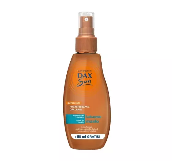 DAX SUN TAN ACCELERATOR SPRAY WITH COCOA BUTTER 200ML 