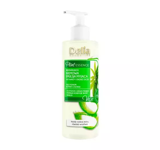 DELIA PLANT ESSENCE REGENERATING CREAMY FACE WASH EMULSION 200ML