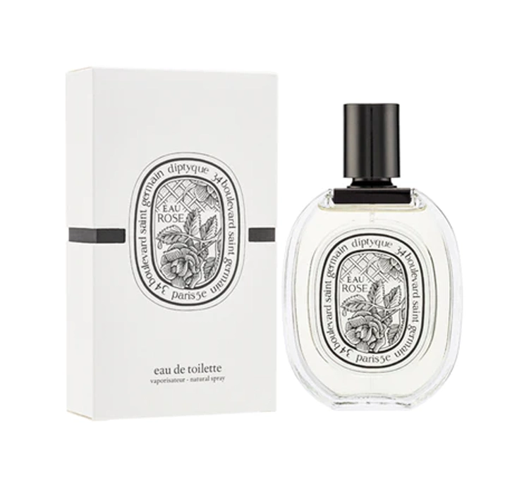 DIPTYQUE EAU ROSE EAU DE TOILETTE SPRAY 100ML