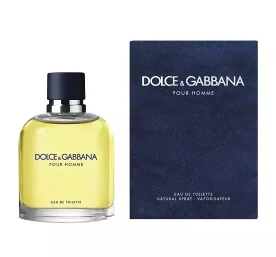 DOLCE & GABBANA POUR HOMME EAU DE TOILETTE SPRAY 125ML