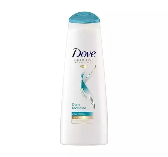 DOVE NOUTRITIVE SOLUTIONS DAILY MOISTURE 2IN1 SHAMPOO AND CONDITIONER 400ML