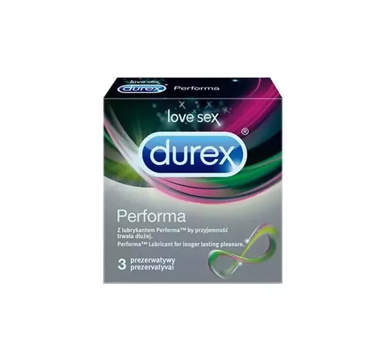 DUREX PERFORMA CONDOMS 3 PIECES