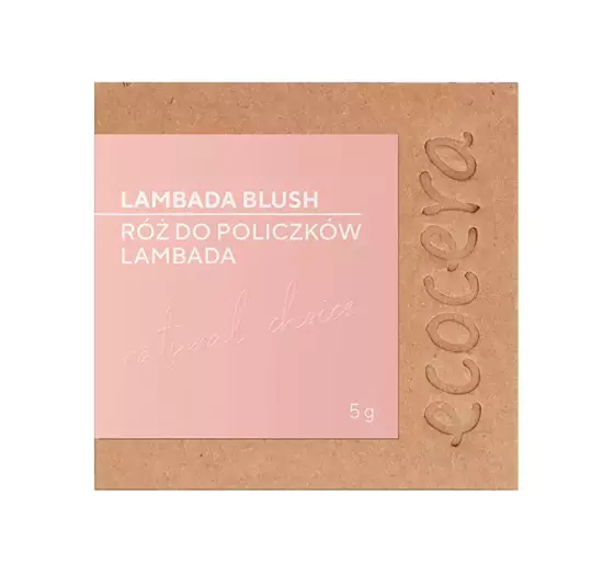 ECOCERA NATURAL CHOICE BLUSH INSERT LAMBADA 5G