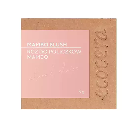 ECOCERA NATURAL CHOICE BLUSH INSERT MAMBO 5G