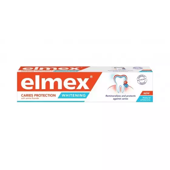 ELMEX WHITENING TOOTHPASTE ANTI-DECAY 75ML