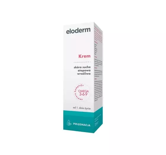 ELODERM CREAM FOR DRY, ATOPIC, SENSITIVE SKIN FROM 1 DAY OF LIFE 75ML 