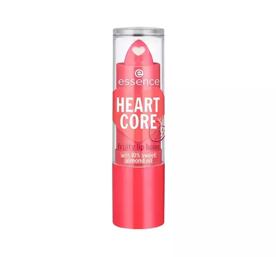 ESSENCE HEART CORE FRUITY LIP BALM 02 SWEET STRAWBERRY 3G