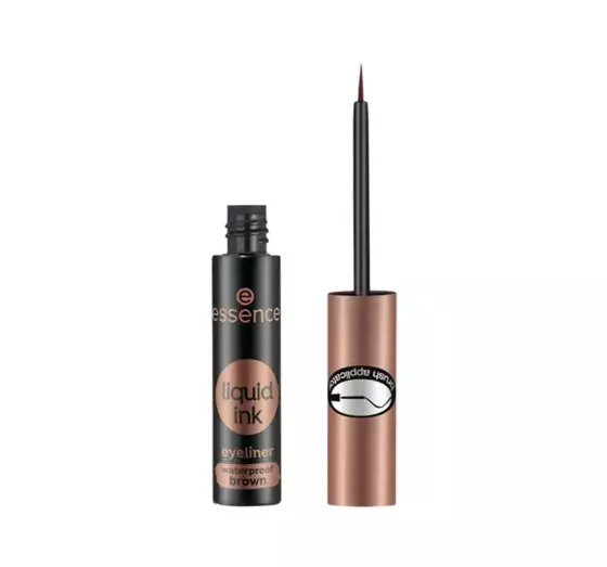 ESSENCE LIQUID INK EYELINER WATERPROOF 02. ASH BROWN 3ML