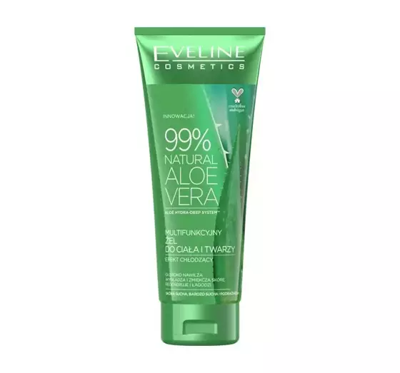 EVELINE 99% ALOE VERA MULTIFUNCTIONAL FACE AND BODY GEL 250ML