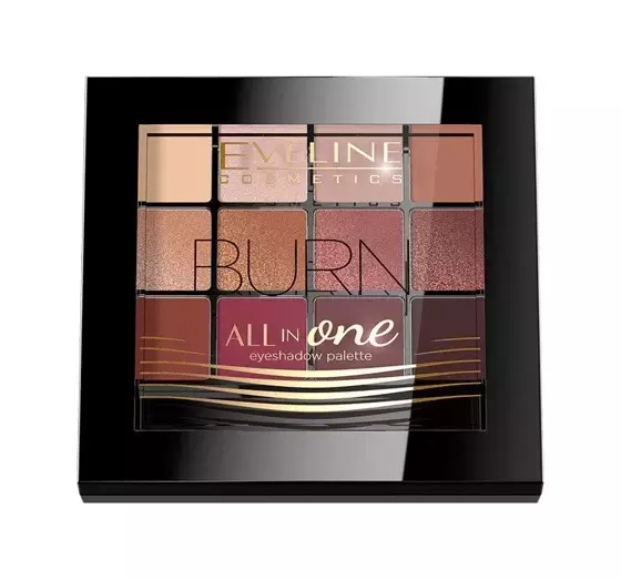 EVELINE ALL IN ONE EYESHADOW PALETTE 03 BURN 12G