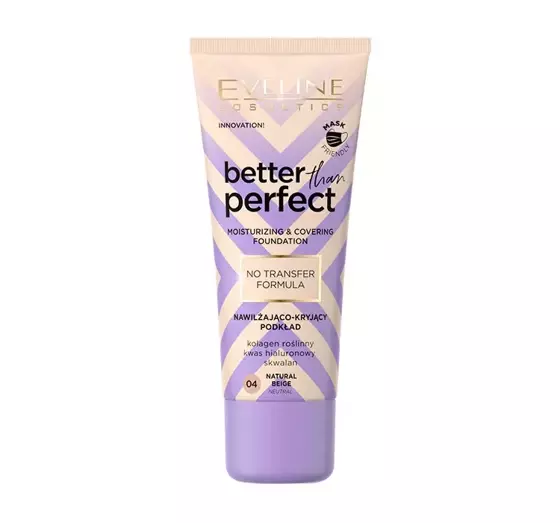 EVELINE BETTER THAN PERFECT FACE FOUNDATION 4 NATURAL BEIGE 30ML 