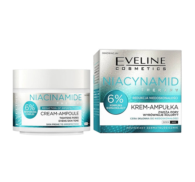 EVELINE CREAM-AMPOULE THERAPY WITH NIACINAMIDE FOR PROBLEMATIC SKIN 50ML