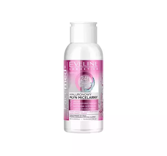 EVELINE FACEMED + HYALURONIC MICELLAR WATER 100ML