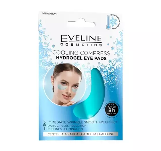 EVELINE HYDROGEL EYE PADS COOLING COMPRESS