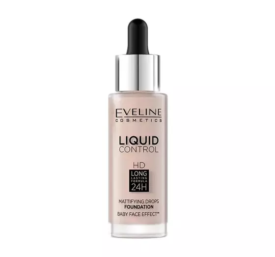 EVELINE LIQUID CONTROL HD FOUNDATION 005 IVORY