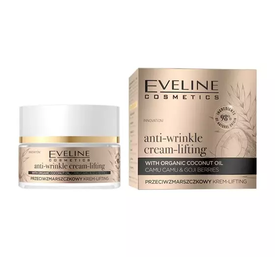 EVELINE ORGANIC GOLD ANTI-WRINKLE CREAM-LIFTING 50ML 