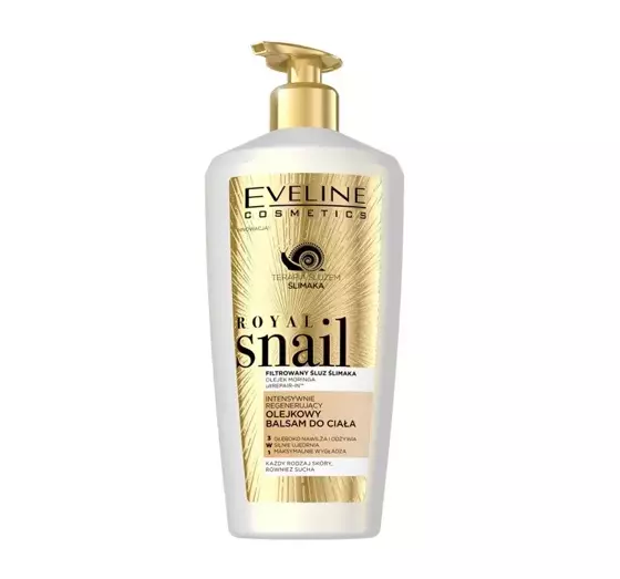 EVELINE ROYAL SNAIL REGENERATING OIL BODY LOTION 350ML