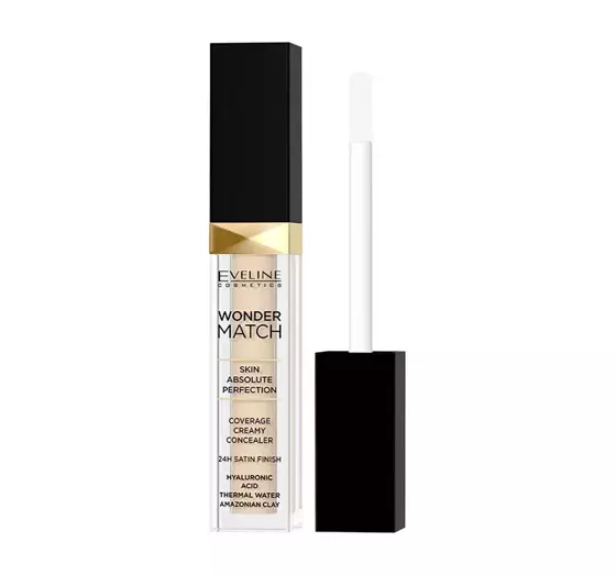 EVELINE WONDER MATCH LIQUID CONCEALER 20 PEACH 6.8 ML