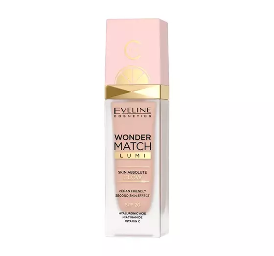 EVELINE WONDER MATCH LUMI LUXURY ILLUMINATING FOUNDATION 10 VANILLA 30ML