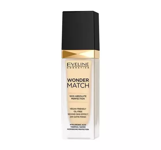 EVELINE WONDER MATCH LUXURIOUS SMOOTHING FOUNDATION 01 IVORY 30ML