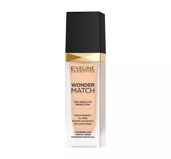 EVELINE WONDER MATCH LUXURIOUS SMOOTHING FOUNDATION 11 ALMOND 30ML