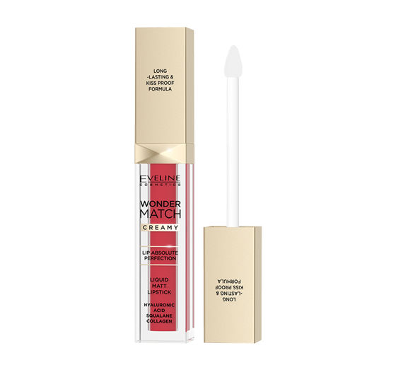 EVELINE WONDER MATCH MATCH LIQUID LIPSTICK 06 CLASSIC RED 6.8ML