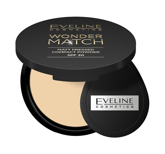 EVELINE WONDER MATCH MATT PRESSED POWDER SPF30 02 MEDIUM BEIGE 8G