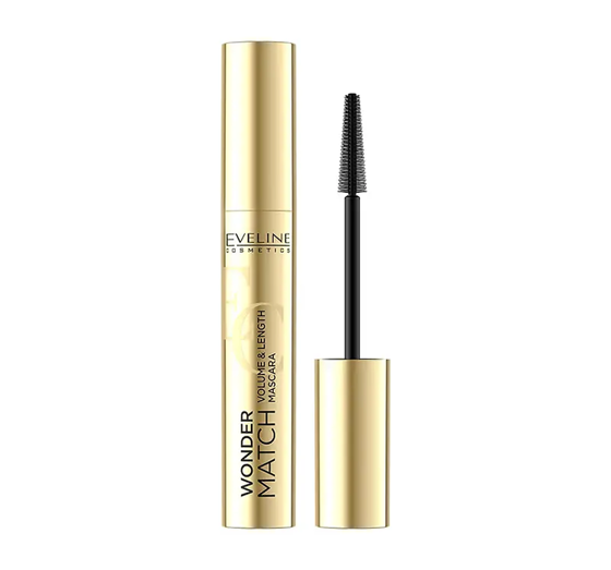 EVELINE WONDER MATCH VOLUME & LENGTH MASCARA INTENSE BLACK 7ML