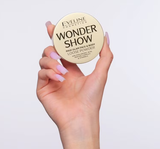 Eveline Wonder Show face & body loose powder Maxi Glam 6g