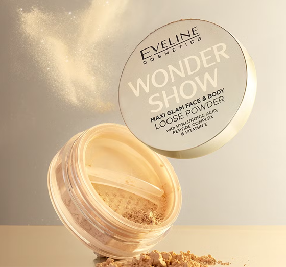 Eveline Wonder Show face & body loose powder Maxi Glam 6g