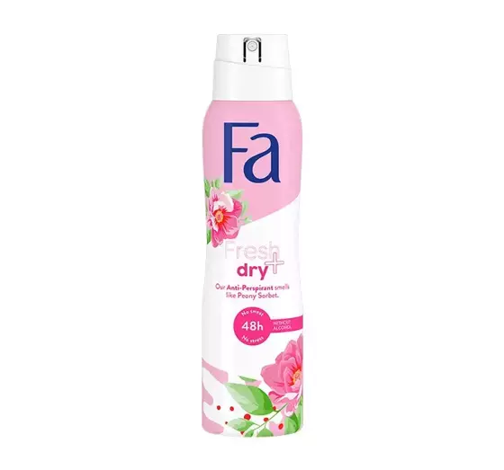 FA FRESH DRY ANTIPERSPIRANT SPRAY 150ML